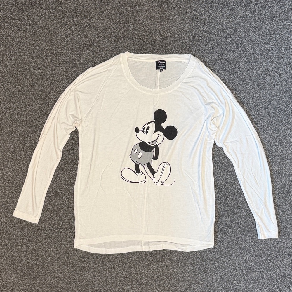 David Lerner x Disney Mickey Long Sleeve Top